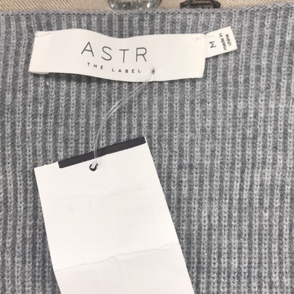 ASTR the Label Sweetheart Neck Cropped Sweater - Picture 4 of 7